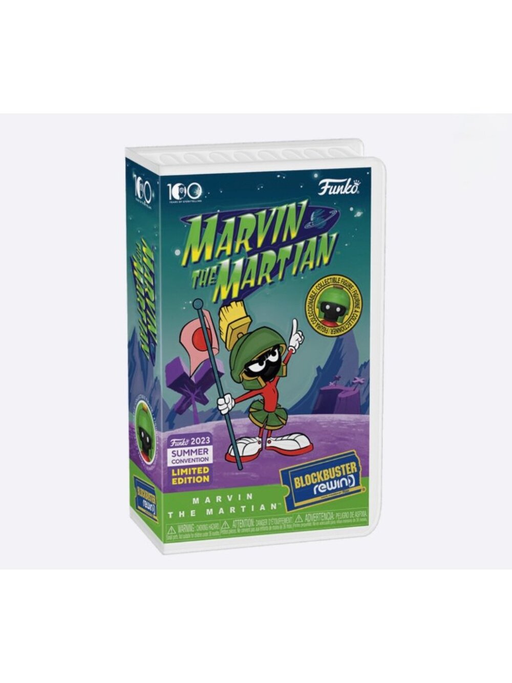 Funko Blockbuster Marvin the Martian Figure Summer 2023 Limited Edition